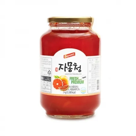 T_데이웰_자몽청(2kg/자몽차/래미)