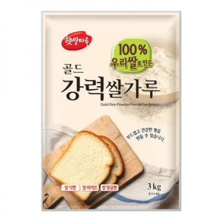 햇쌀마루 골드강력쌀가루/국산 3kg