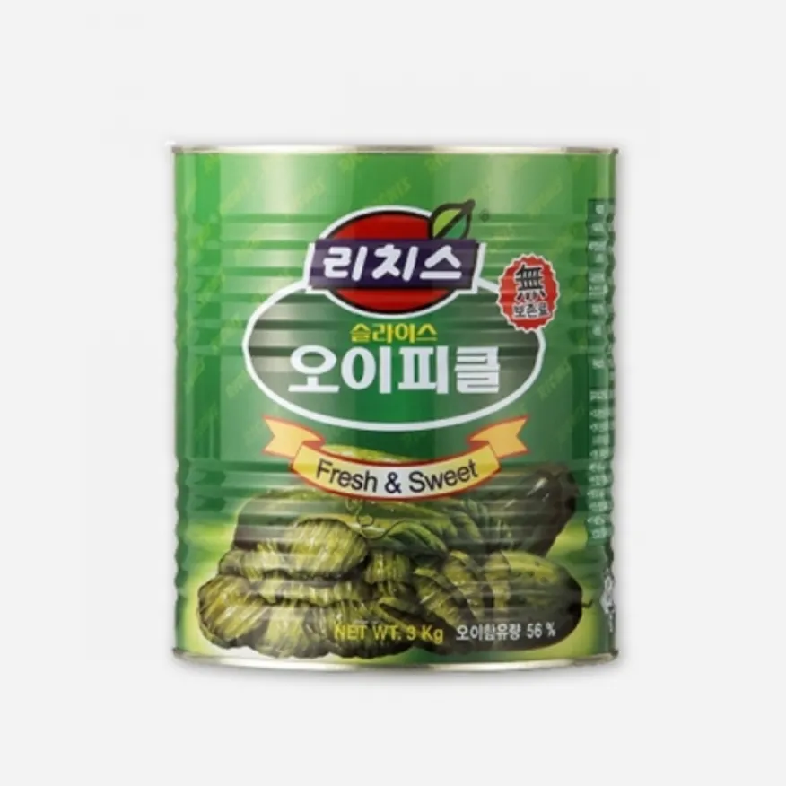 동서 리치스 슬라이스 오이피클 3kg 이미지