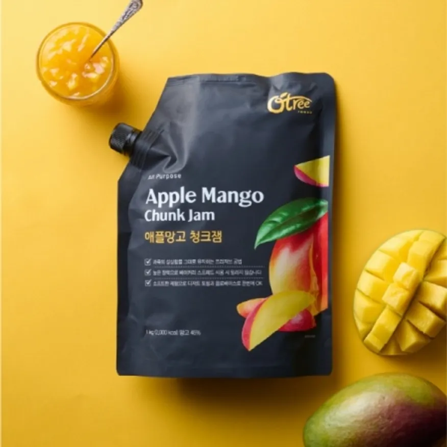오트리푸드 애플망고 청크잼 1kg 이미지