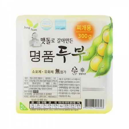 찌개두부(정남식품/수입콩)300g