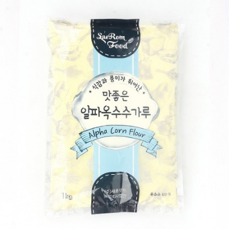새롬 맛좋은알파옥수수가루 1kg
