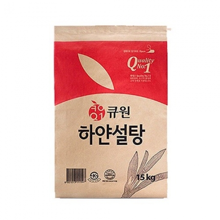 큐원 하얀설탕 15kg