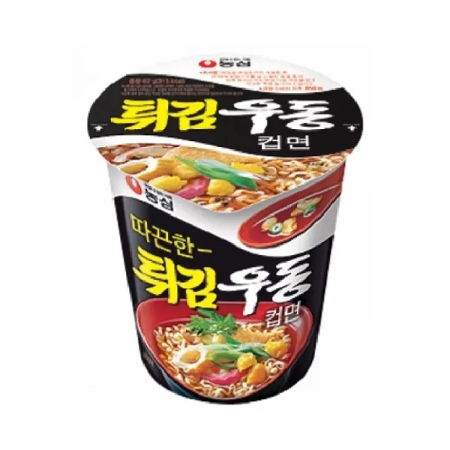 컵라면(농심/튀김우동/소컵/62g*30입)box 이미지