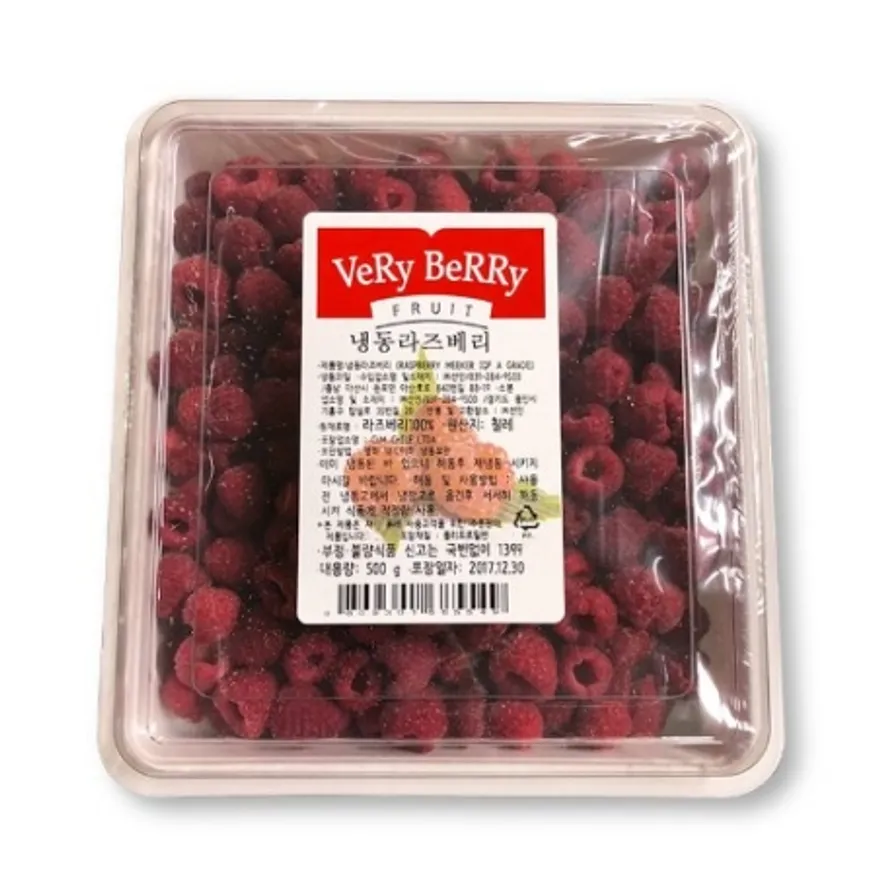 냉동라즈베리 (IQF) 500g 이미지