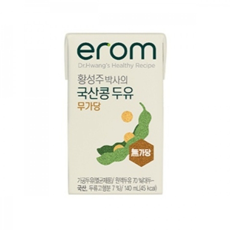 황성주국산콩두유무가당140ml(웅진/상온/24ea)box