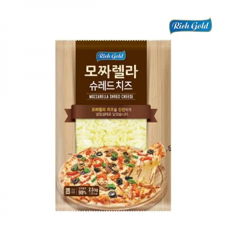 리치 골드 모짜렐라 슈레드 2.5kg(100%)