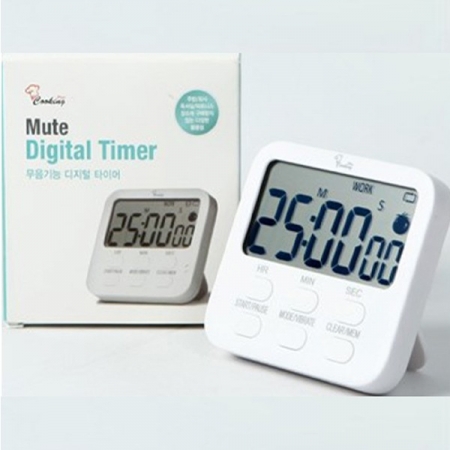 쿠킹플러스 무음기능 디지털 타이머