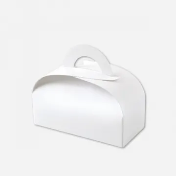 새로 손잡이 마카롱박스 백색 1개