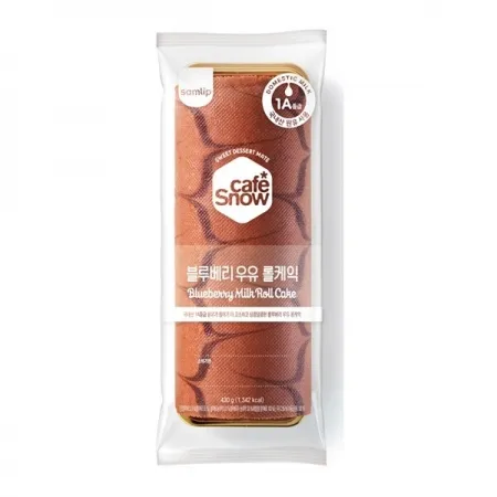 삼립 블루베리 우유롤 케익(430g)