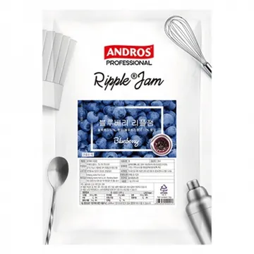 앤드로스 블루베리 리플잼 1kg