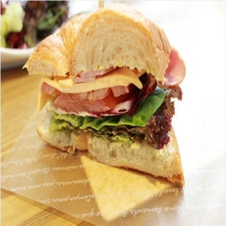 베니스 왁스페이퍼 250*350-브라운스크립트