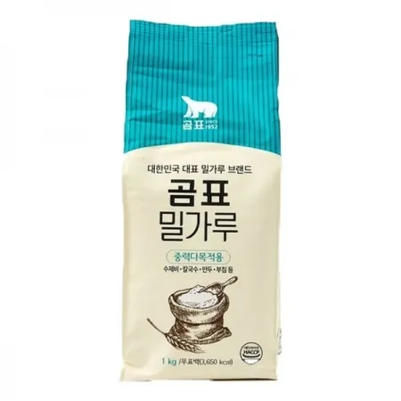곰표 중력 밀가루(다목적용) 1kg