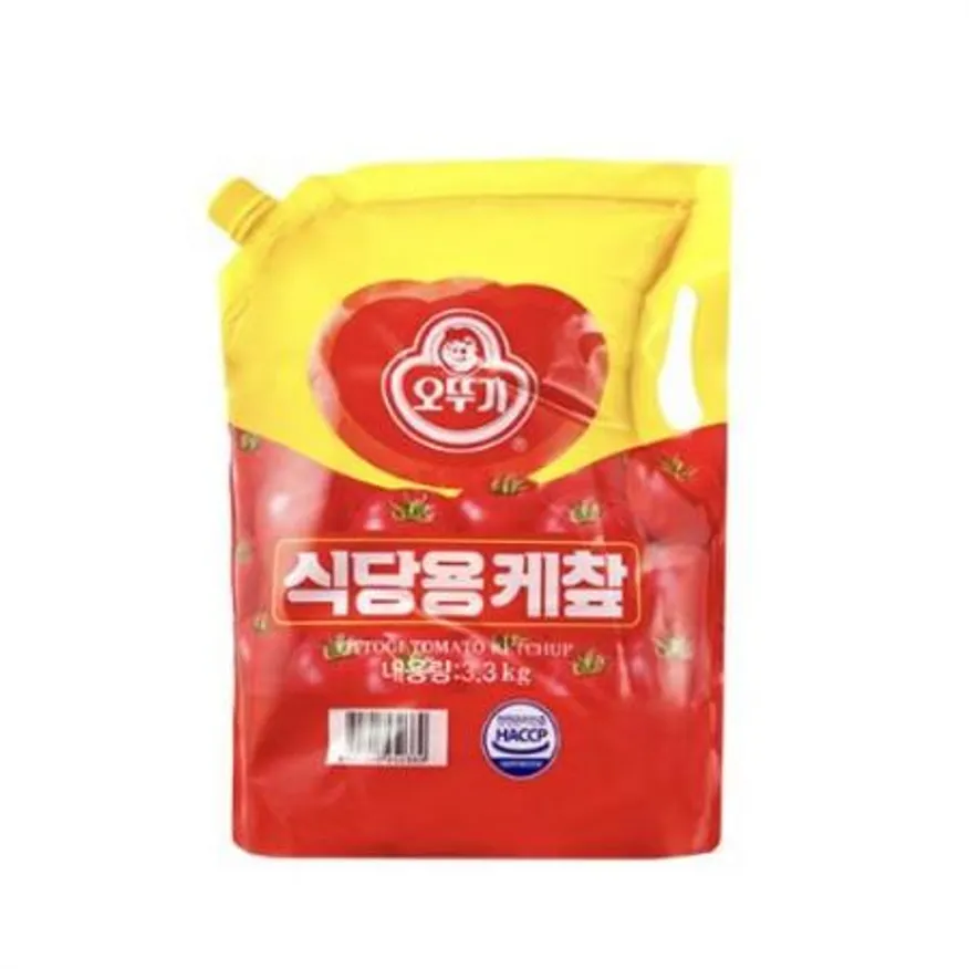오뚜기 식당용케찹 스파우트팩 3.3kg*4개입 이미지