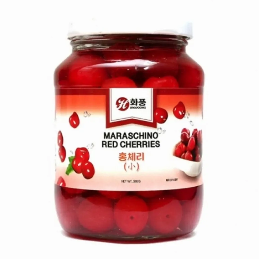 레드체리(화풍/마라시노/꼭지무)380g 이미지
