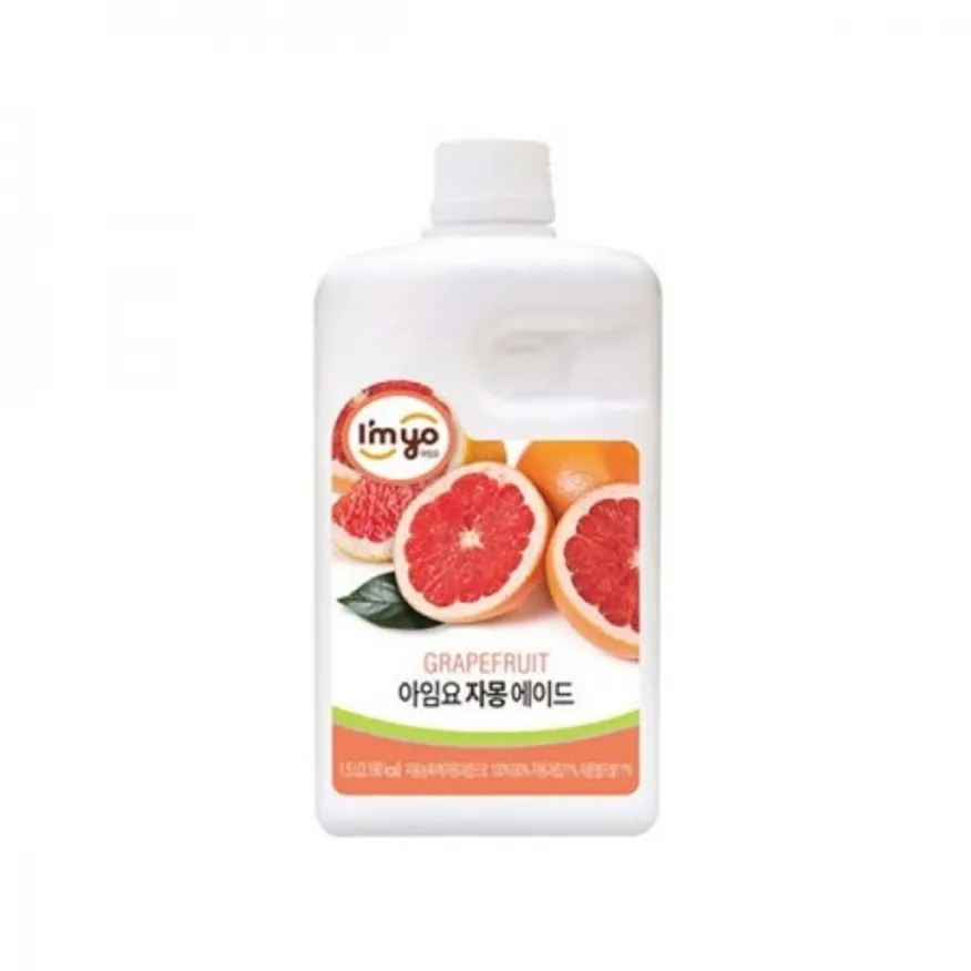 아임요 자몽 에이드 베이스 1.5L 이미지