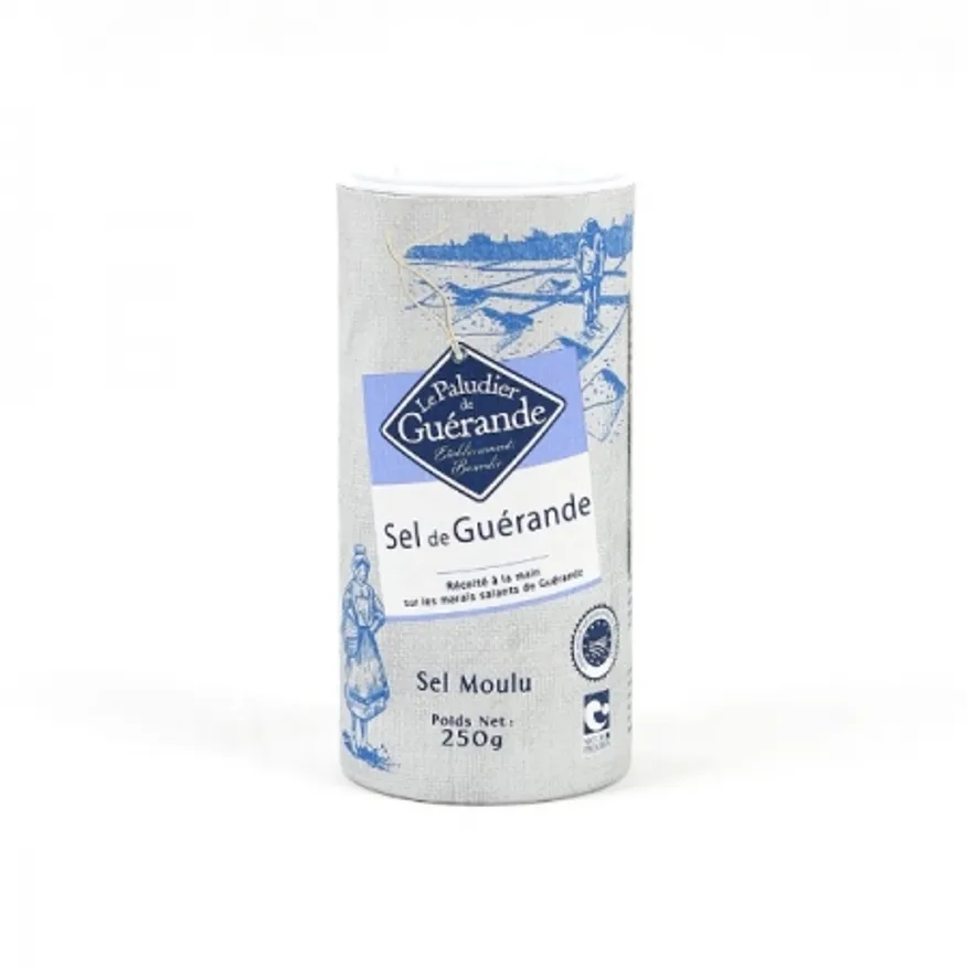 게랑드 가는토판 천일염 원통 250g 이미지