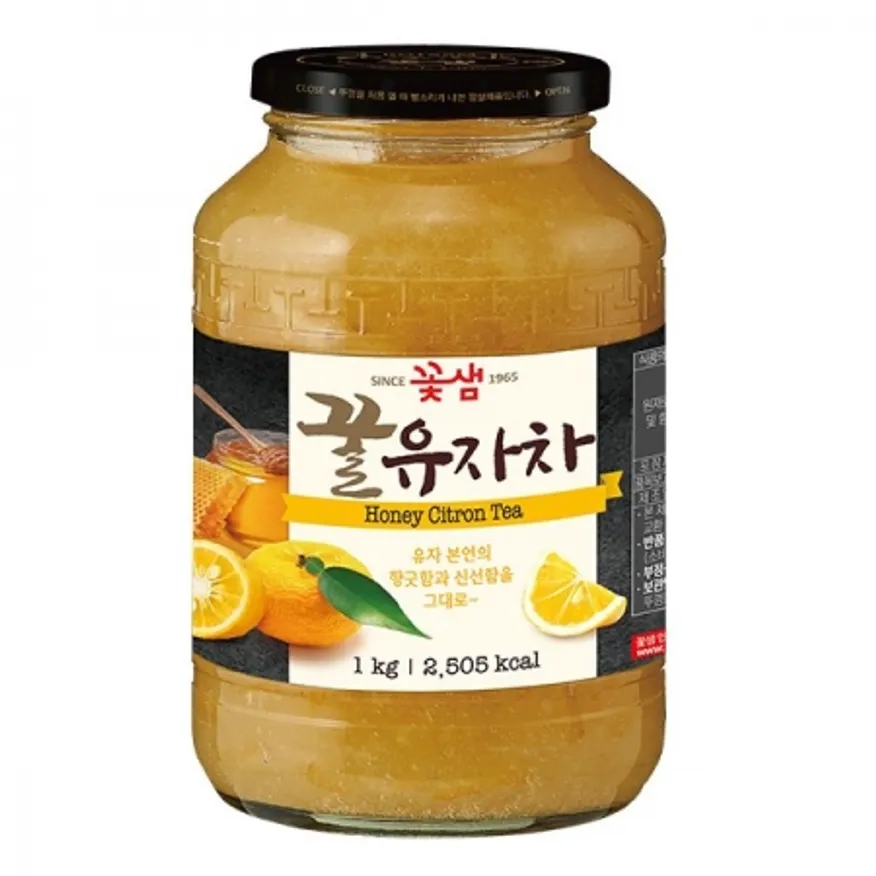 꽃샘 꿀유자차 1kg 이미지