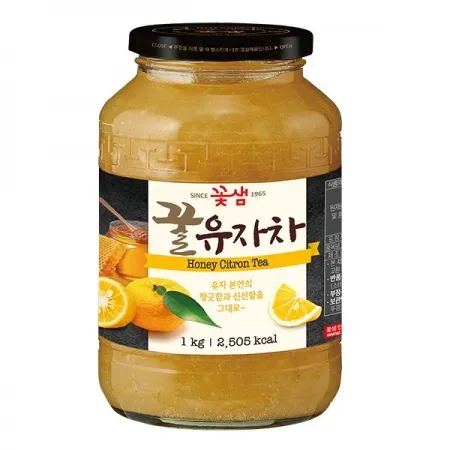 꽃샘 꿀유자차 1kg