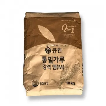 큐원 통밀가루 강력엠(M) 10kg