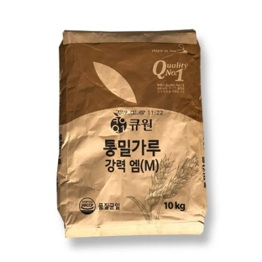 큐원 통밀가루 강력엠(M) 10kg 이미지