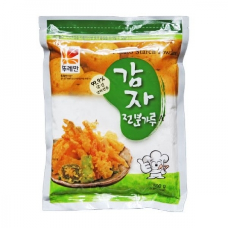 감자전분가루(뚜레반/국산/99.9%)500g