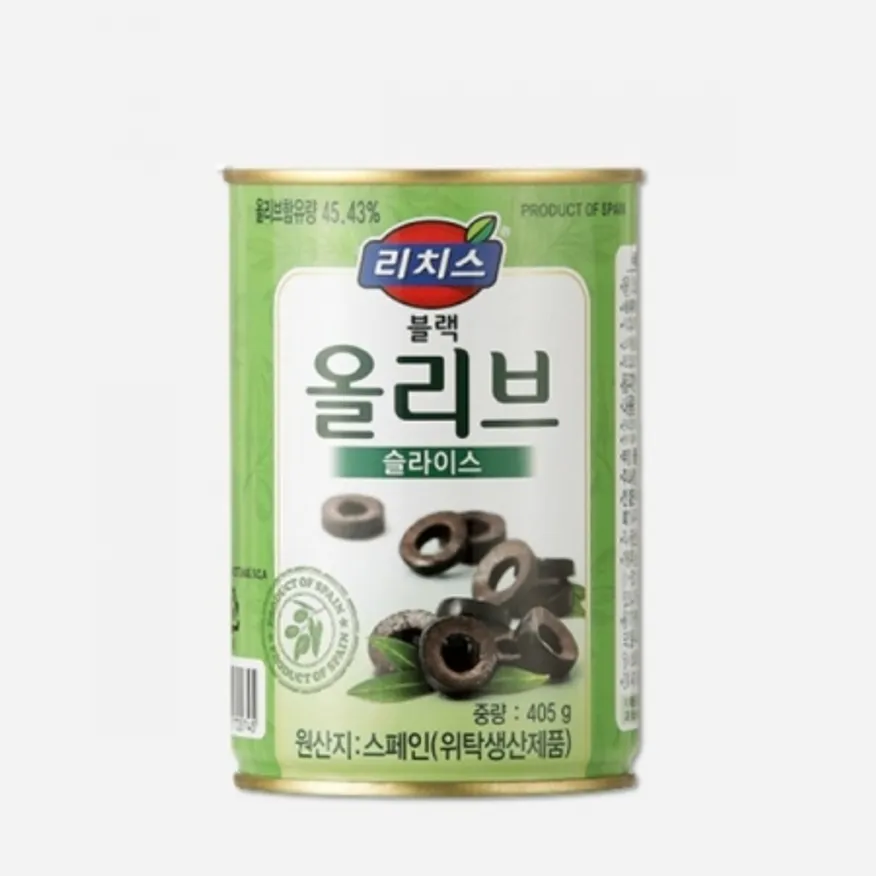 동서 블랙올리브슬라이스 405g 이미지