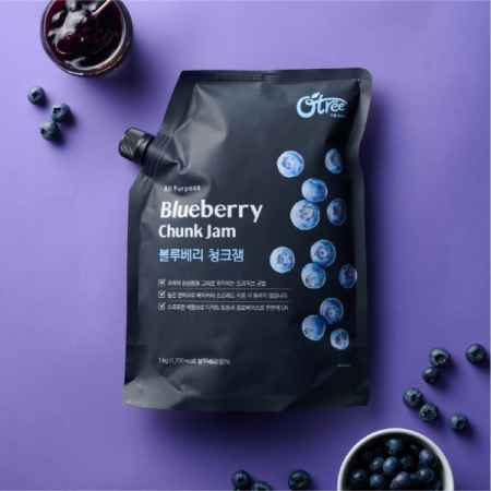 오트리푸드 블루베리 청크잼 1kg