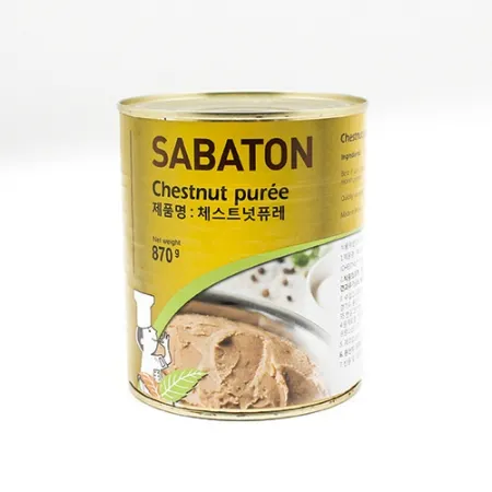 사바톤 체스트넛퓨레 870g