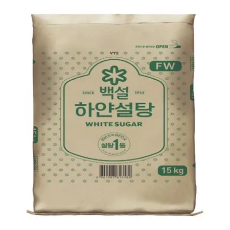 JW 백설 하얀설탕 15kg