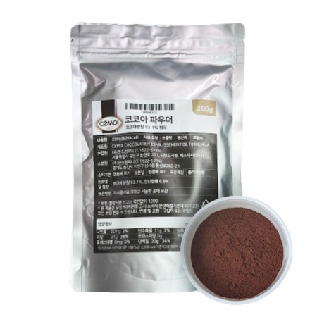 [소분]세모아 코코아 파우더 200g (93.1%)