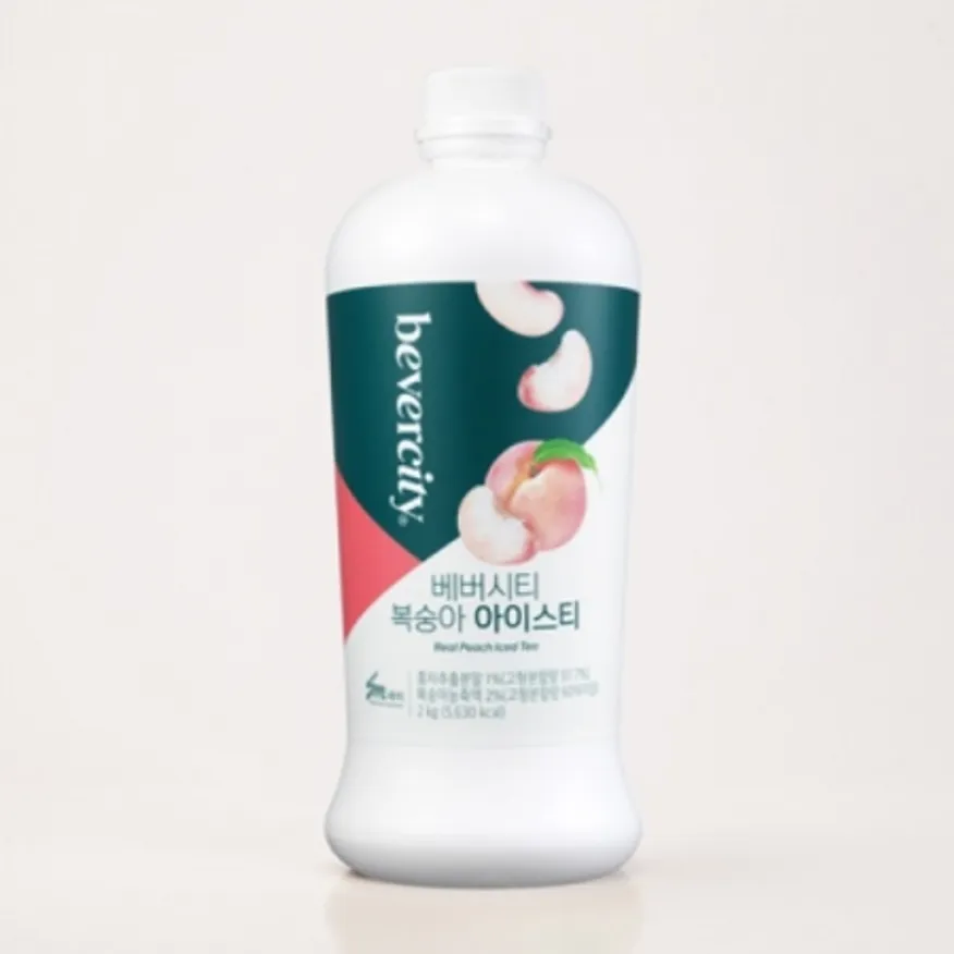 베버시티 아이스티 시럽 복숭아 2kg 이미지
