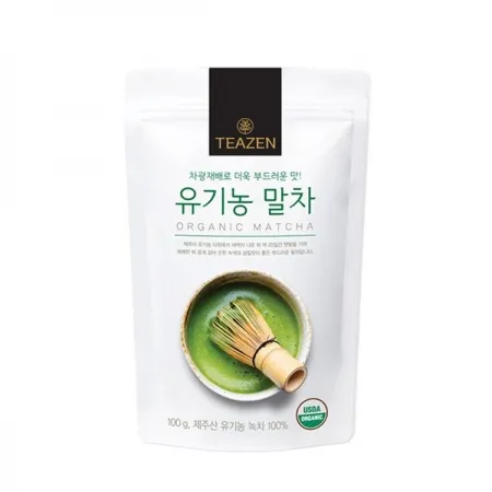 티젠 유기농 말차 100g (제주산) 이미지
