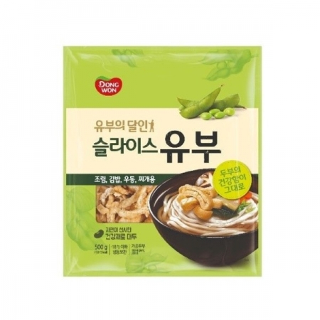 F_슬라이스 유부(동원FB/냉동/500G)PAK 이미지
