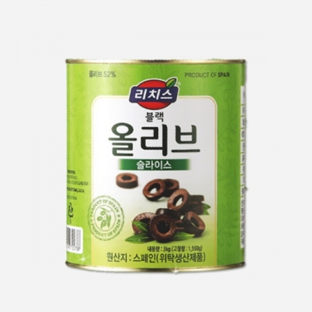 동서 리치스 블랙 올리브 슬라이스 3kg