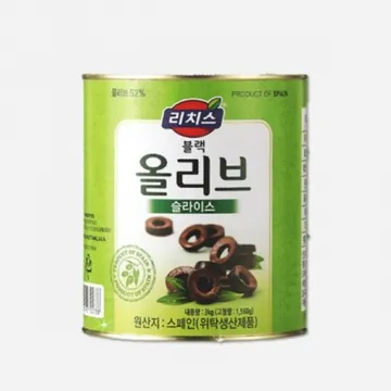 동서 리치스 블랙 올리브 슬라이스 3kg
