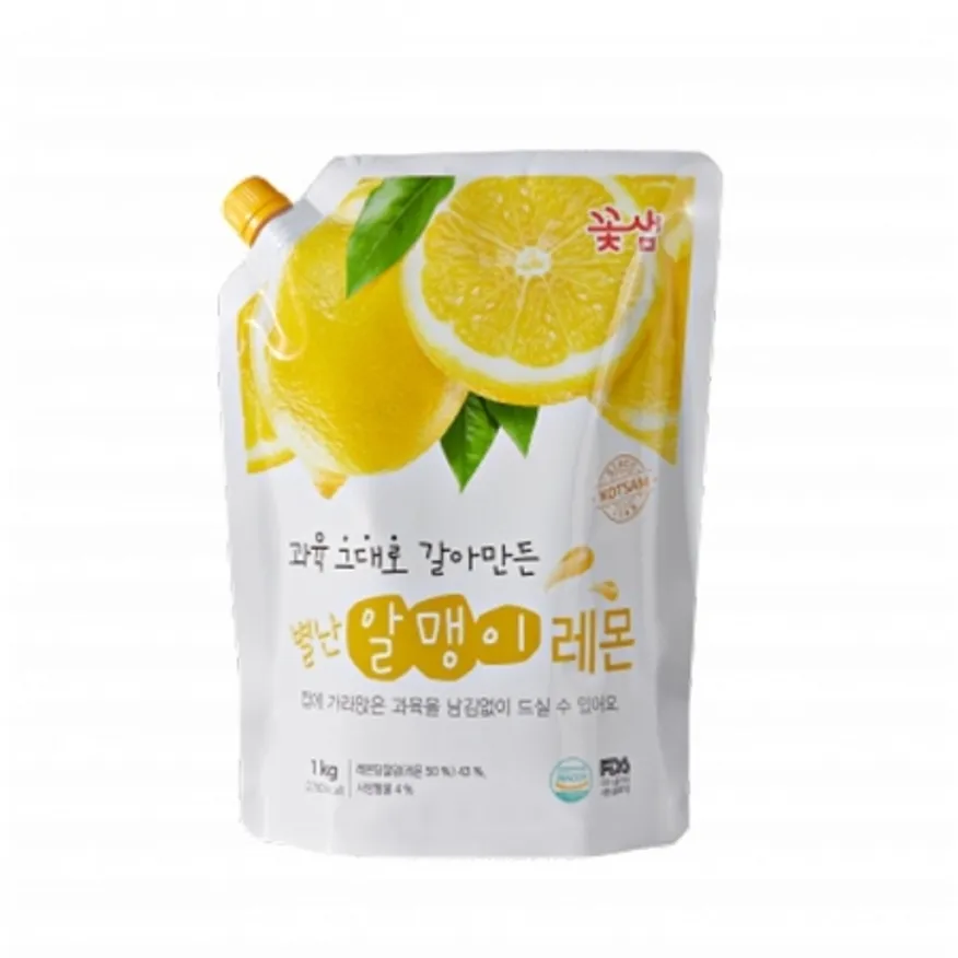 꽃샘 별난알맹이 레몬 1kg 이미지