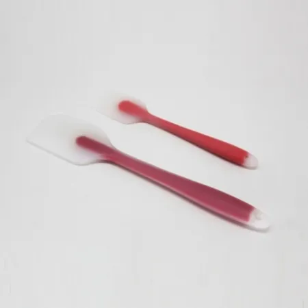 실리콘 통주걱 투컬러(소) 210mm