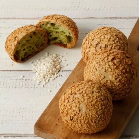 대두 찹쌀깨찰빵 (90g*10개)