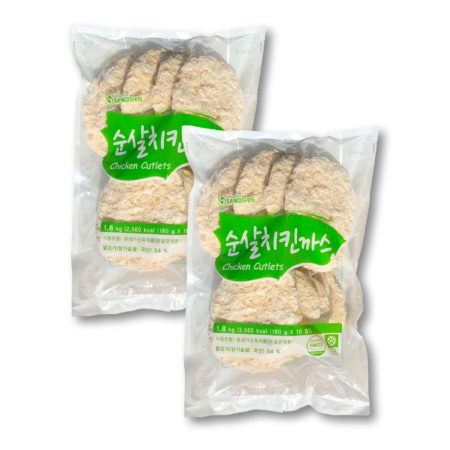상신 순살 치킨까스 1.8kgx2봉(180gx20장) 이미지