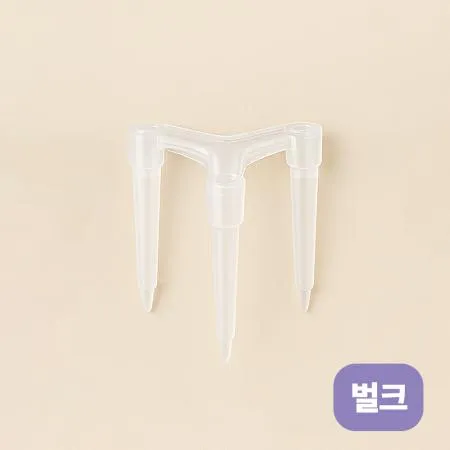 [TM] 피자세이버 삼발이 투명 벌크포장 1박스 (2,000개)