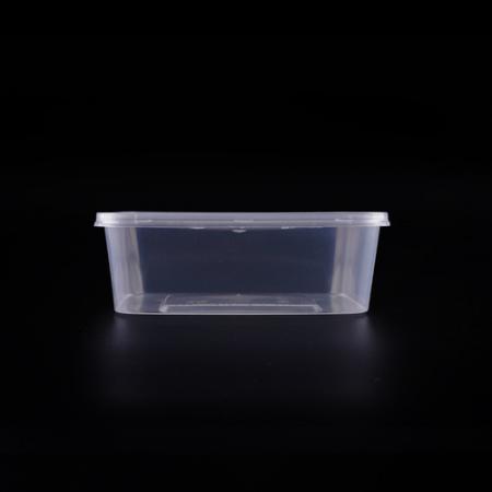 [BR] T-SQ 1 사각용기 (1000ml/투명) 300개 세트