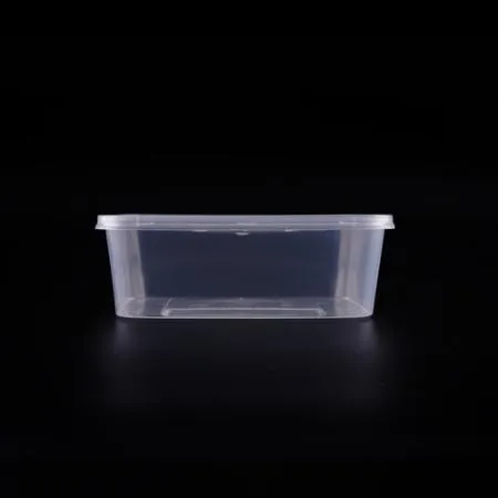 [BR] T-SQ 1 사각용기 (1000ml/투명) 300개 세트