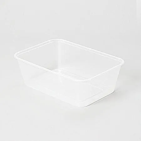 [BR] 사각 내열용기 G750C (투명/PP/750ml) 500개 세트