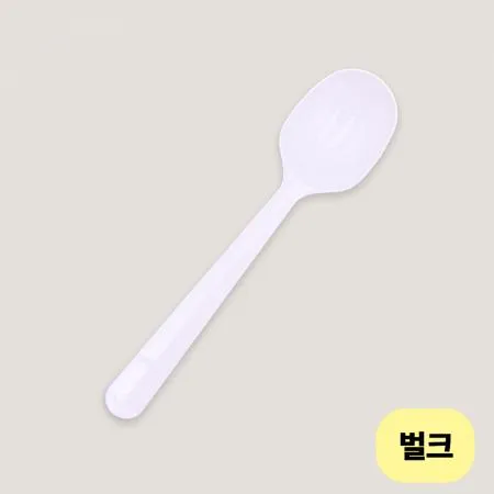[TM] 일회용 빙수스푼 145mm 백색 벌크 1박스 (2,000개)