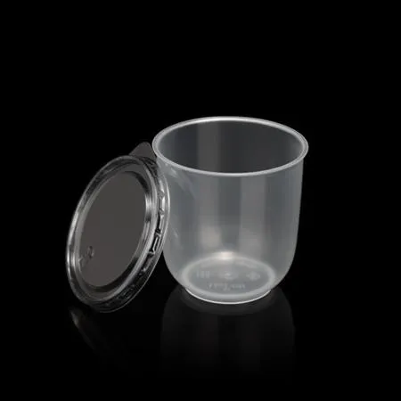 [BR] 디저트 간식 푸딩용기 GD-7071 (180ml/투명/PS) 500개 세트