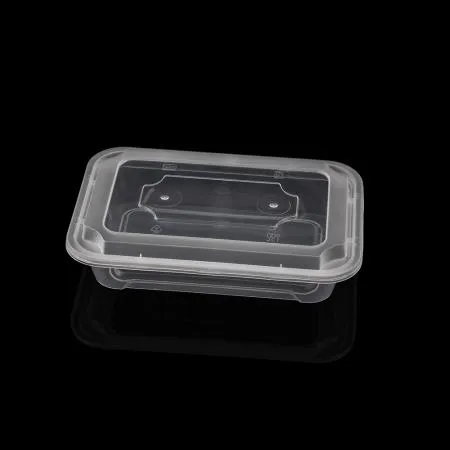 [BR] PP 사각 내열용기 (N-0024/350ml/