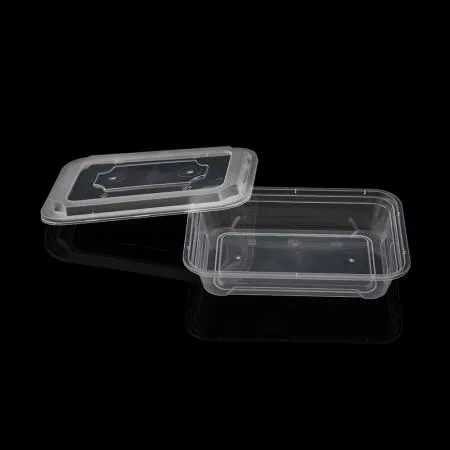[BR] PP 사각 내열용기 (N-0026/350ml/ 이미지