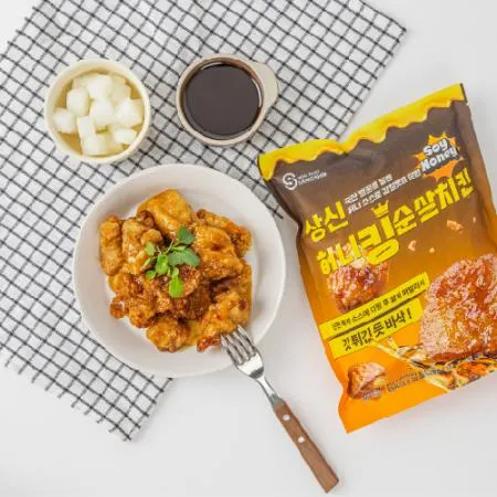 [1+1] 상신종합식품 허니킹 순살치킨 350g 이미지