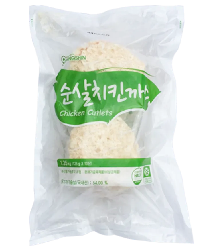 상신종합식품 업소용돈까스 순살치킨까스 135g x 10장 (1.35kg) 이미지